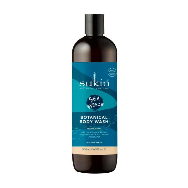 Sukin Sea Breeze Botanical Body Wash 500mL product image