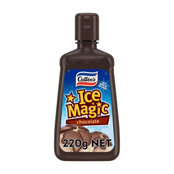 Cottees Ice Magic Chocolate Ice Cream Topping 220g product image