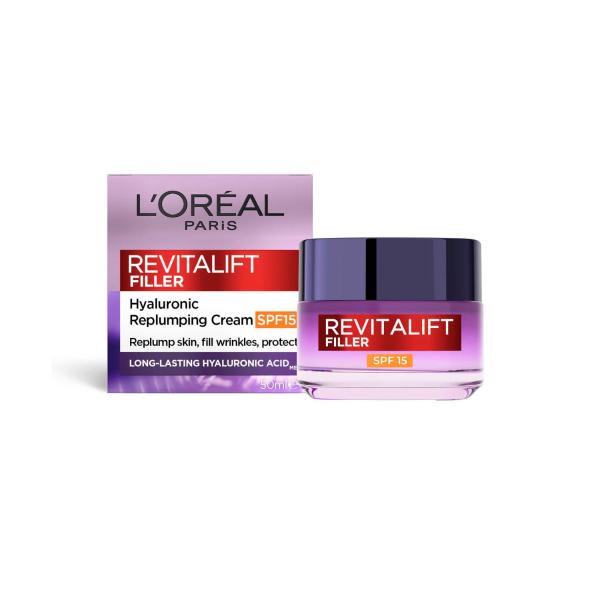 L'Oreal Revitalift Filler Spf 15 Day Moisturiser 50mL product image