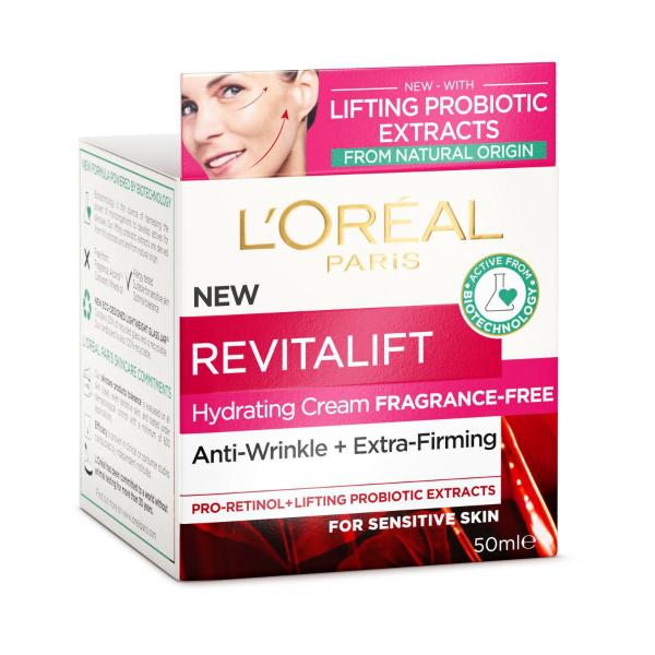 L'Oreal Revitalift Classic Fragrance Free Day Moisturiser 50mL product image