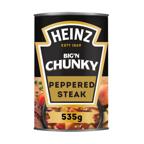 Big'n Chunky Peppered Steak Soup
