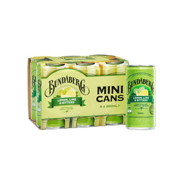 Brewed Lemon Lime Bitters 6x200ml