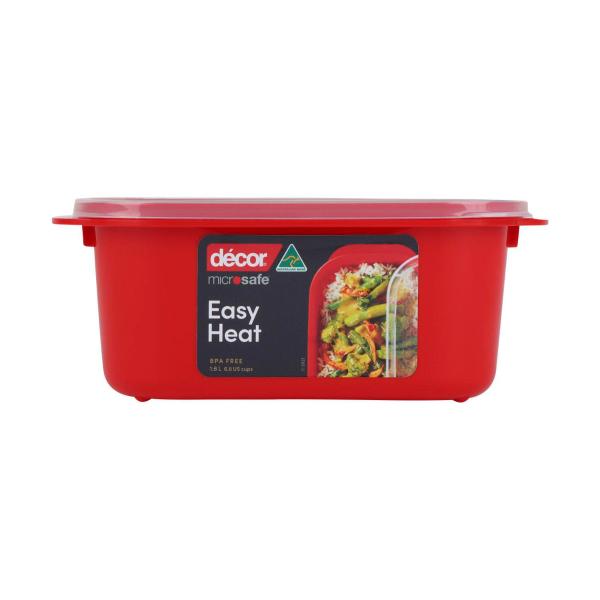 Decor Microsafe Easy Heat Container | 1 Each – Coles