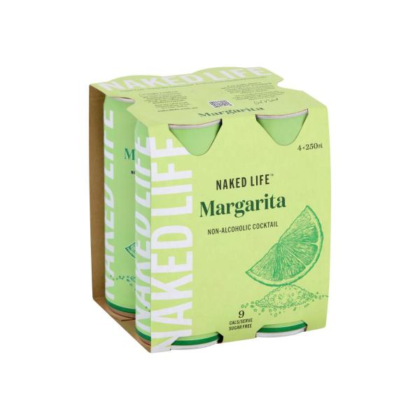 Non-alcoholic Cocktail Margarita Can 4x250ml