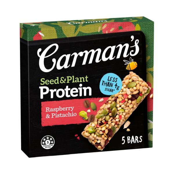 Plant Protein Bar Raspberry Pistachio 5 Pack