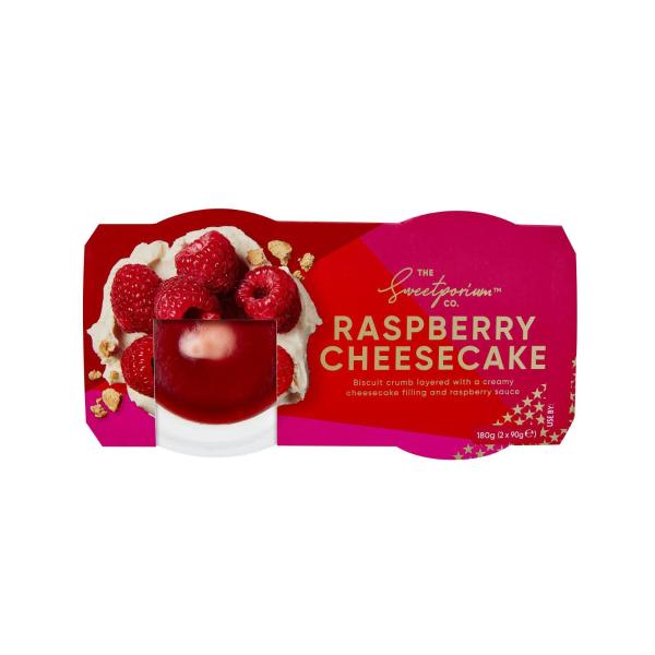 Apple Raspberry Coles Buy The Sweetporium Co. Raspberry Cheesecake 2 Pack 180g | Coles