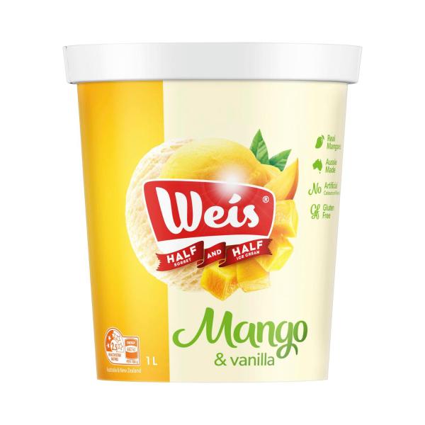 Half & Half Mango & Vanilla