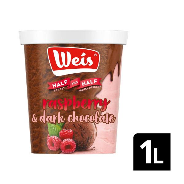Watu Half Raspberry Buy WEIS HALF & HALF RASPBERRY & DARK CHOC | Coles