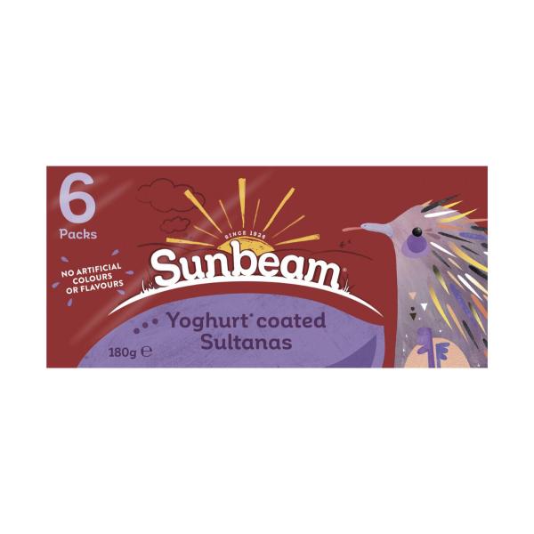 Yoghurt Coated Sultanas 6x30g
