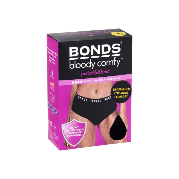 Bloody Comfy Period Full Brief Heavy Size 14
