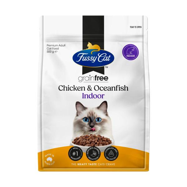 Fussy Cat Grainfree Indoor Cat Food 500g product image
