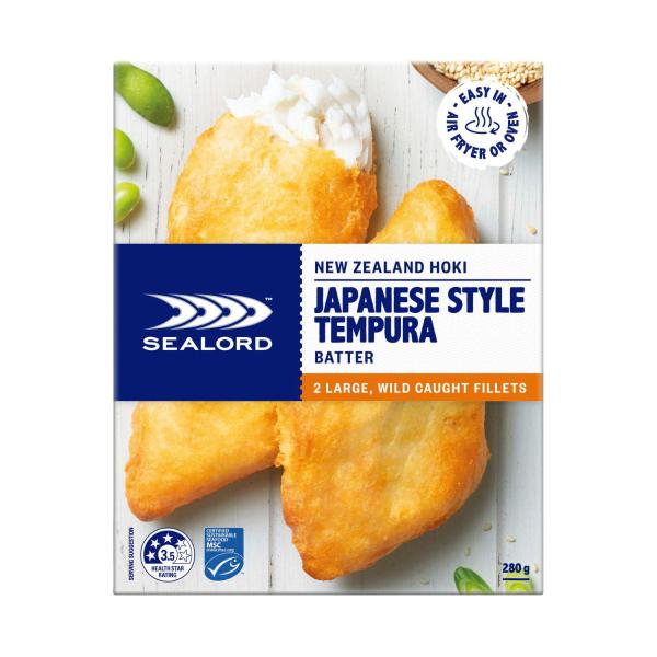 Japanese Style Tempura Batter Hoki Fillet