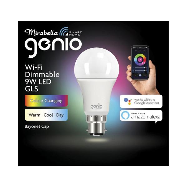 Genio Gls Wifi Bc 9w 800lum 2700k-6500k