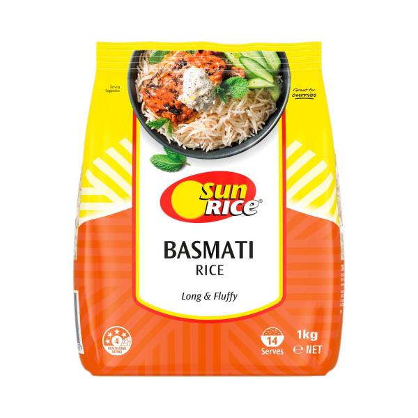 Sunrice Basmati Rice 1kg product image