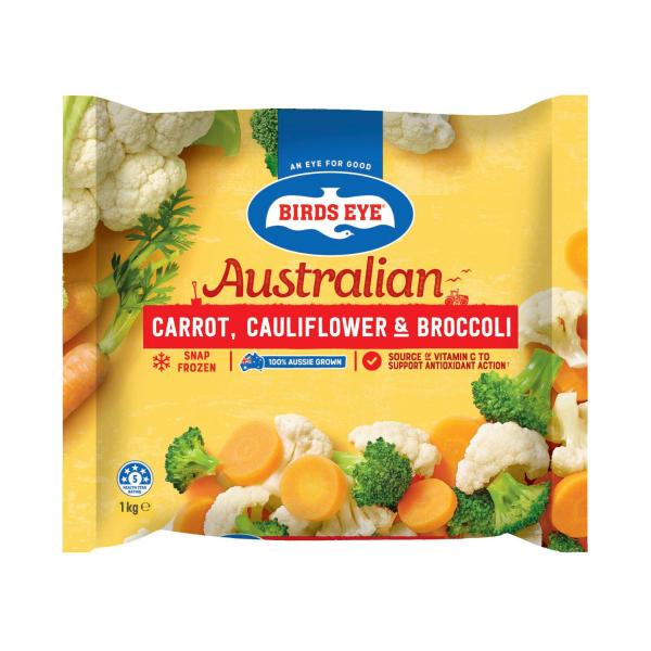 Snap Frozen Carrot Cauliflower & Broccoli
