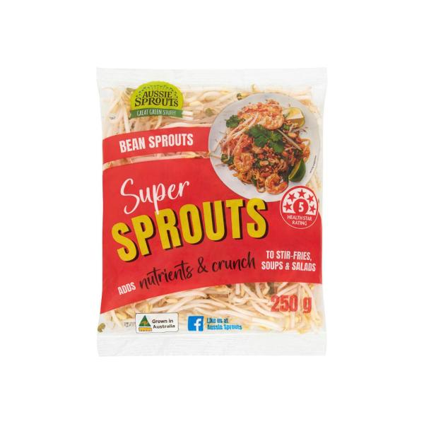 Bean Shoots Prepacked 250g