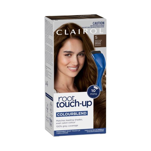 Root Touch Up Permanent Hair Colour - 5 Medium Brown
