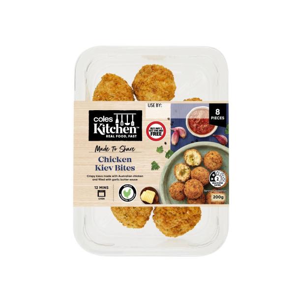 COLES KITCHEN CHICKEN KIEV BITES