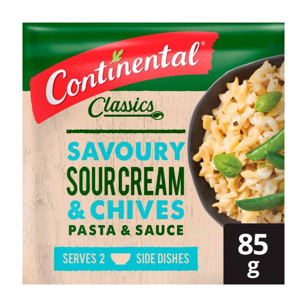 Sour Cream & Chives Pasta & Sauce Serves 3