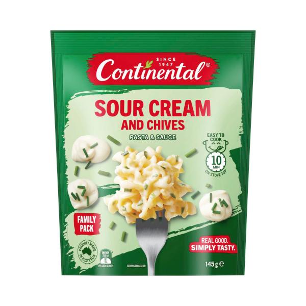 Continental Pasta & Sauce Family Sour Cream Chives 145g product image