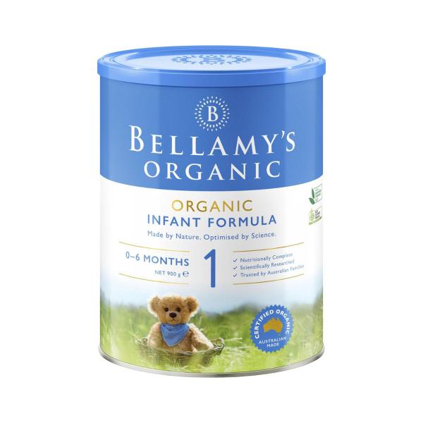 ミルク Bellamy's Organic Infant Formula 900g Bellamy's Organic Step 1 Infant Formula 900 g : Amazon.com.au