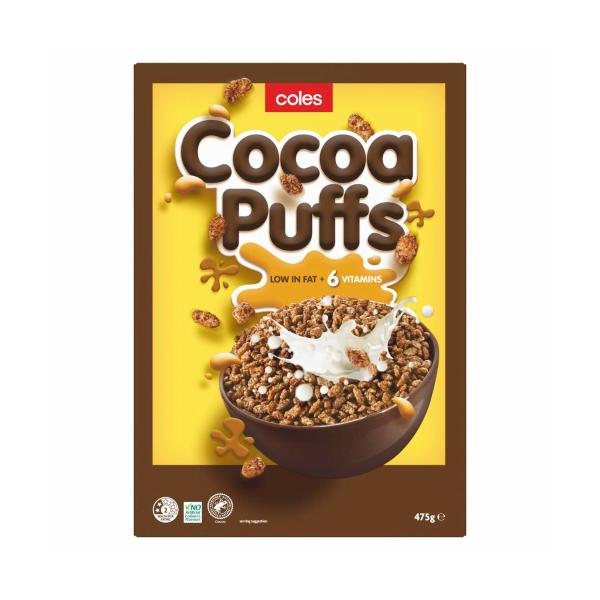 Coles Cocoa Puffs 475g product image