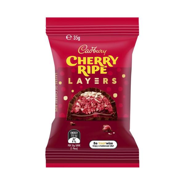 Buy CADBURY LAYERS CHERRY RIPE | Coles