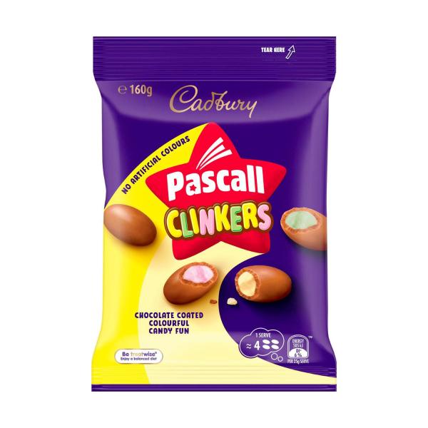 Pascall Milk Chocolate Coated Clinkers Bites