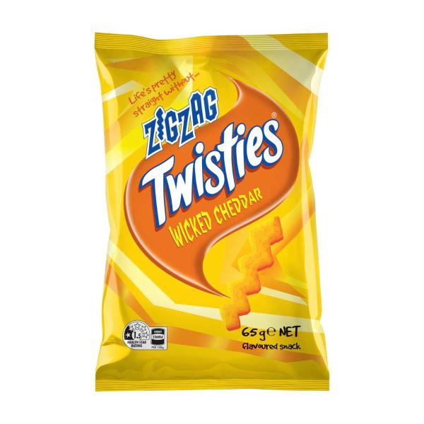 Twisties Zigzags 65g product image