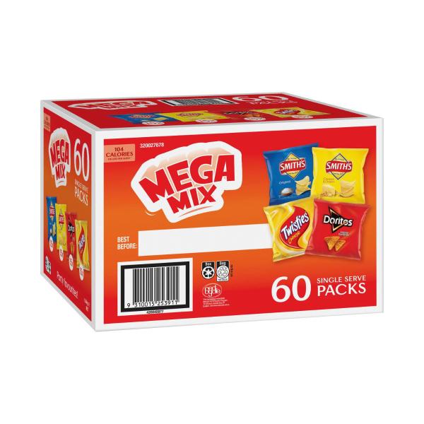Snack Variety Mega Mix 60 Pack