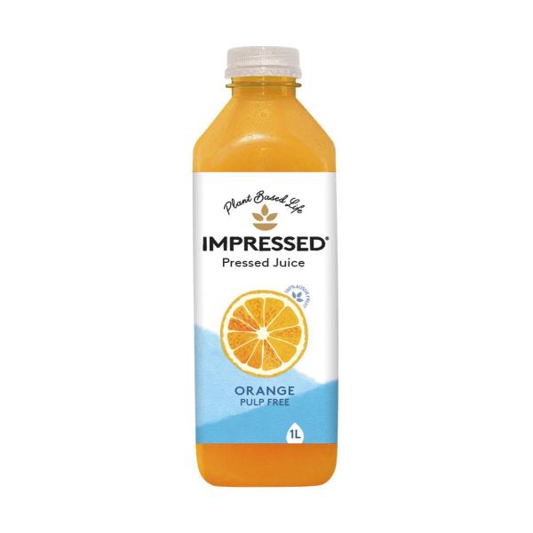 Impressed Essentials Orange Juice Pulp Free 1L product image