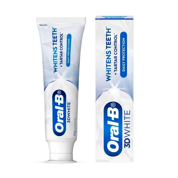 Oral B 3dwhite Strengthens Enamel Whitening Toothpaste 110g product image