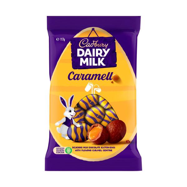 Cadbury Caramello Easter Chocolate Eggs Bag | 117g