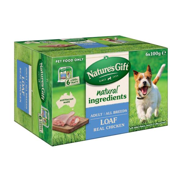 Loaf Real Chicken Wet Dog Food 100g