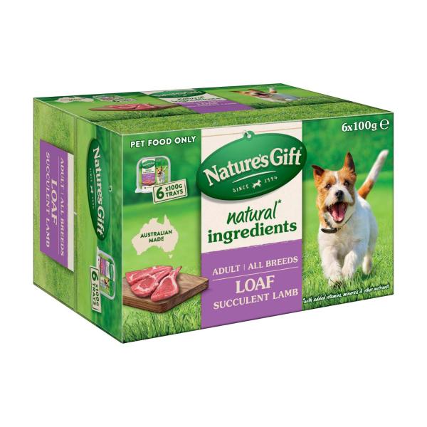 Loaf Succulent Lamb Wet Dog Food 100g