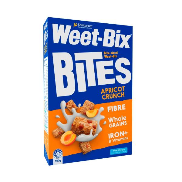 Sanitarium Weet-bix Bites Apricot Breakfast Cereal | 500g – Coles