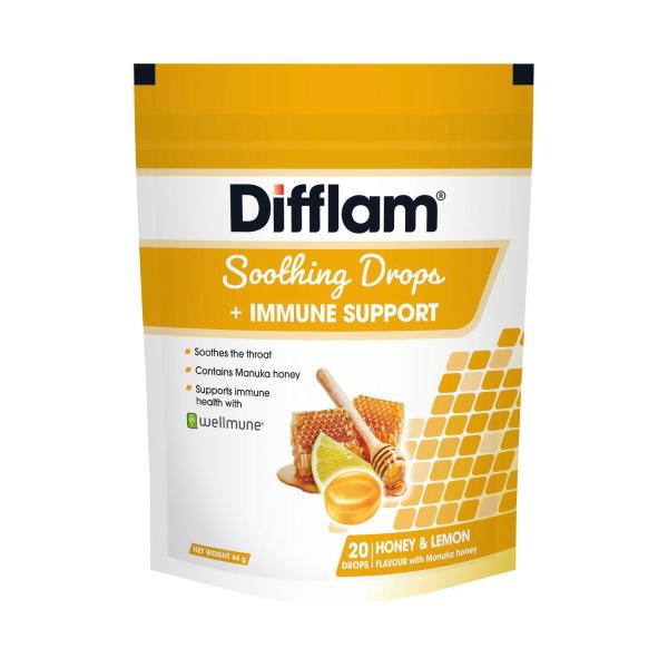 Soothing Drops + Immune Support Honey & Lemon