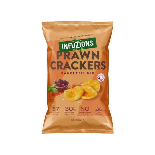 Infuzions Prawn Crackers BBQ 90g product image