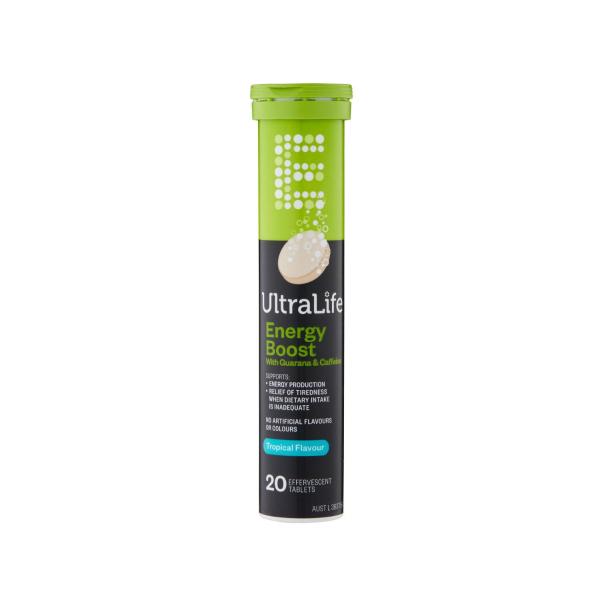 Effervescent Energy Tropical Tablets