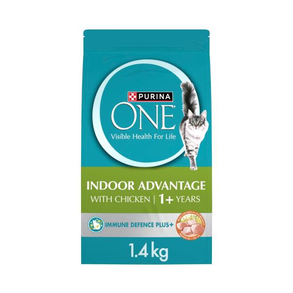 cat food photo with purina one Purina ONE Tender Selects Blend Real Chicken Dry Cat Food, 16 lbs