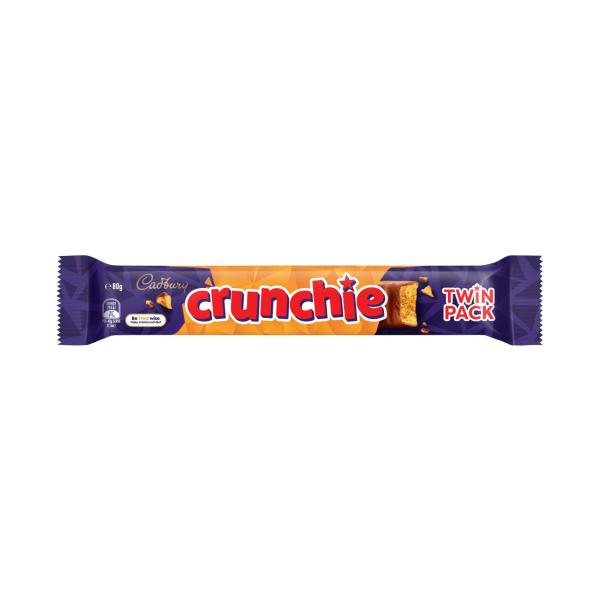 Crunchie Milk Chocolate Bar Twin Pack
