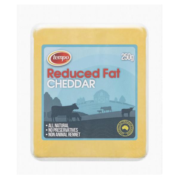 Reduced Fat Cheddar Cheese Block