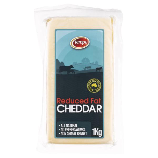 Reduced Fat Cheddar Cheese Block