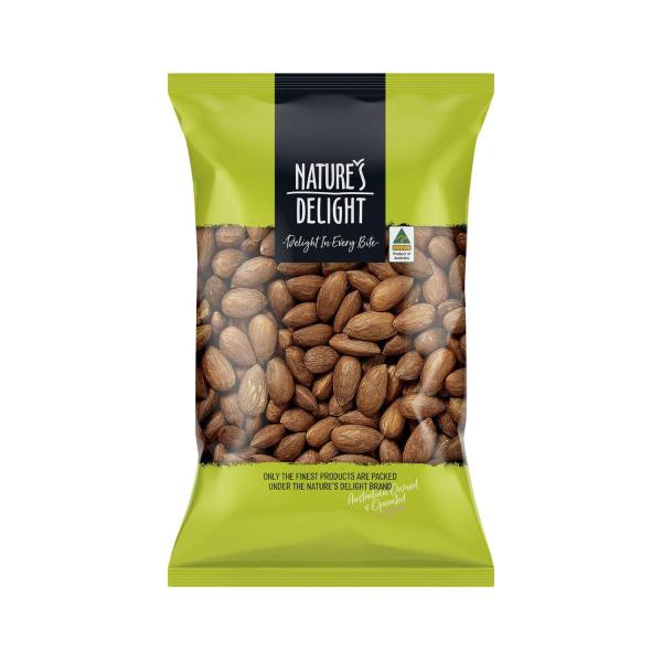 Buy Natures Delight Australian Dry Roasted Almonds 400g | Coles