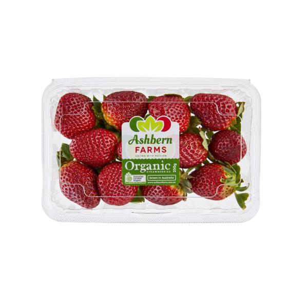 Organic Strawberries Prepacked