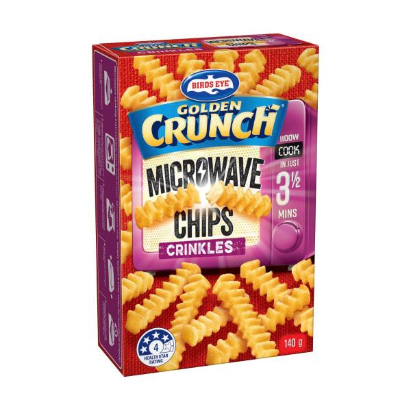 Golden Crunch Microwave Crinkle Potato Chips
