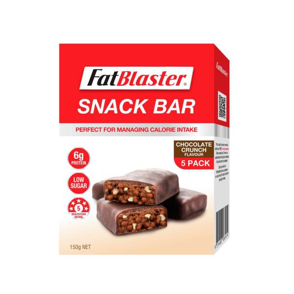 Snack Bar Chococalte Crunch 5 Pack