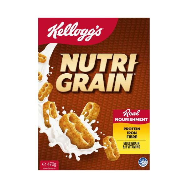 Kellogg's Nutri Grain Protein Breakfast Cereal | 470g – Coles