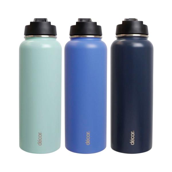 Decor Insulated Double Wall Flip Active Bottle 1.1l | 1 each – Coles