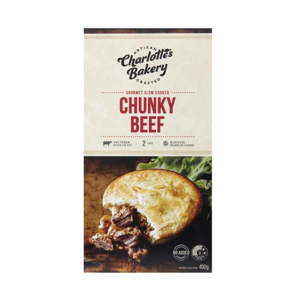 Slow Cooked Beef Pies 2 Pack
